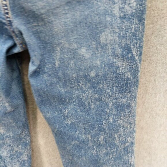 Epic Threads Jeans Women's 26 Blue Acid Wash Straight Jeans Some Stretch Flare - Picture 14 of 16